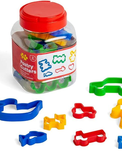 Bigjigs Jar of 24 Pastry Cutters