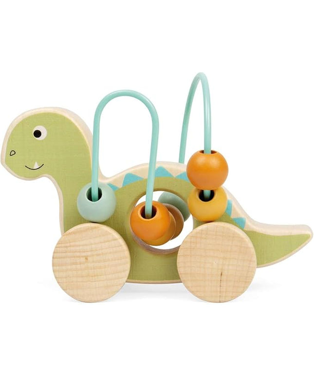 Bigjigs Push Along Diplodocus Bead Frame