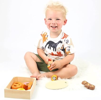 Bigjigs Cutting Bread and Pastries Crate