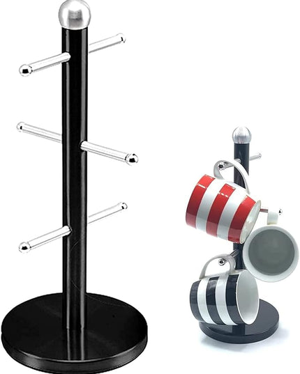ROYAL CUISINE CHROME MUG HOLDER BLACK