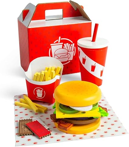 Bigjigs Burger and Fries Set