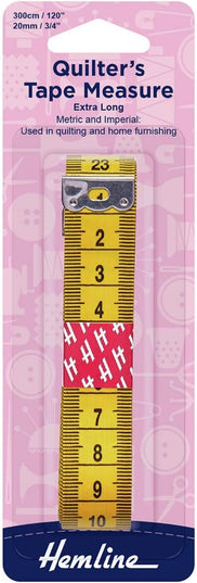 Quilter's Tape Measure: Extra Long: 300cm