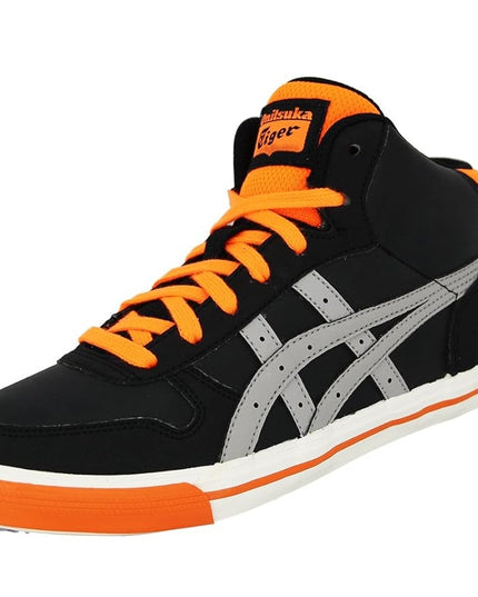 Onitsuka Tiger High-Top Trainers – Black/Grey/Orange