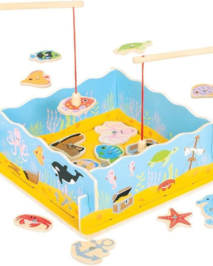 Bigjigs Magnetic Fishing Game with Base