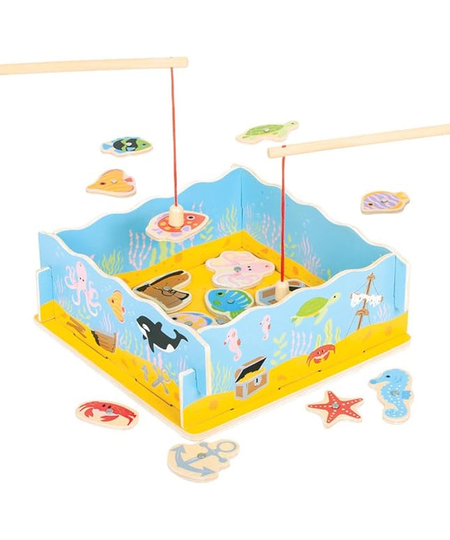Bigjigs Magnetic Fishing Game with Base