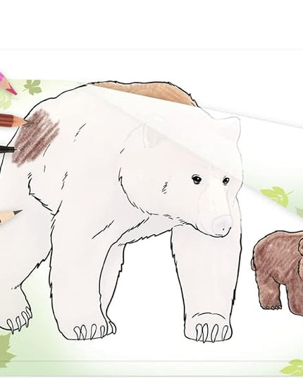 Depesche 12178 Wild Animals Tracing Book