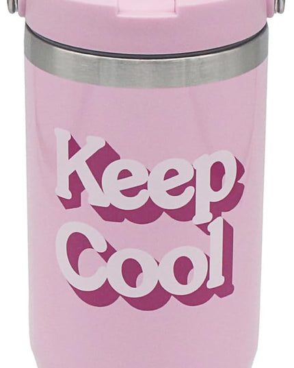 Lesser & Pavey Pink Drinks Tumbler 900ml for Cold & Hot Drinks