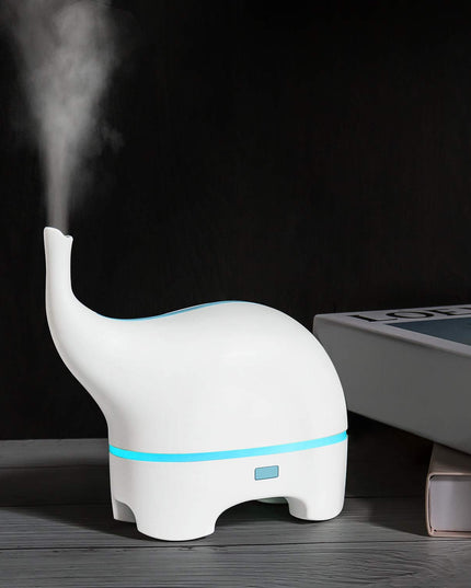 120ml Elephant USB Aroma Diffuser & Cool Mist Humidifier – 7-Colour Night Light