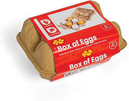 Bigjigs Six Eggs in Carton