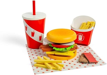 Bigjigs Burger and Fries Set