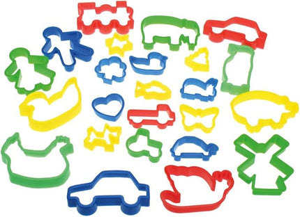 Bigjigs Jar of 24 Pastry Cutters