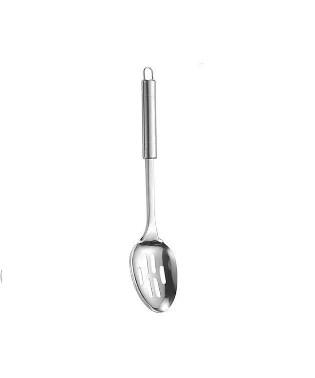 Stainless Steel Slotted Serving Spoon – Durable Kitchen Straining Spoon