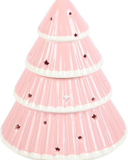 Pink Christmas Tree Oil Burner