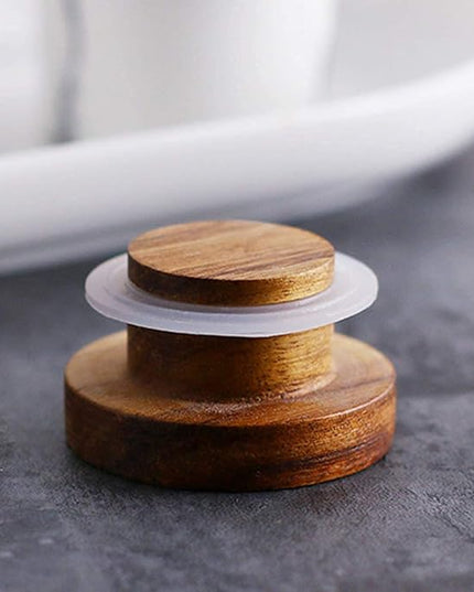 Porcelain Marble Ceramic Kitchen Dispenser Oil Vinegar Soy Salt Spices