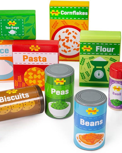 Bigjigs Cupboard Groceries
