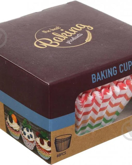 CAKE FORM 60PCS 2ASS DESIGN D000