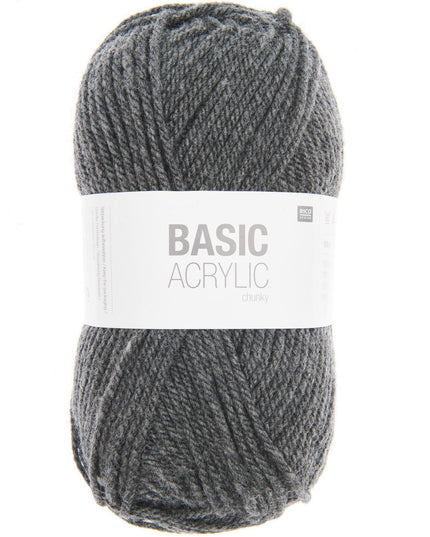 Rico Design Basic Acrylic Yarn Grey 011