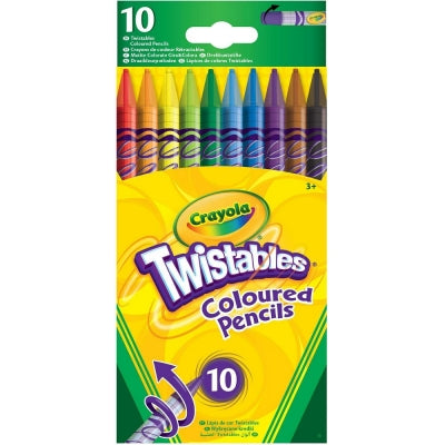 Crayola 10 Twistable Pencils