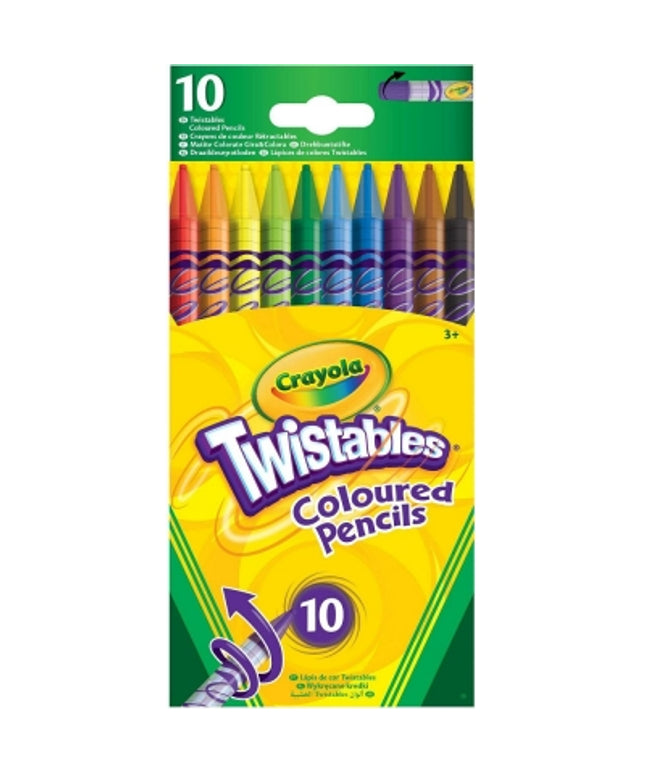 Crayola 10 Twistable Pencils