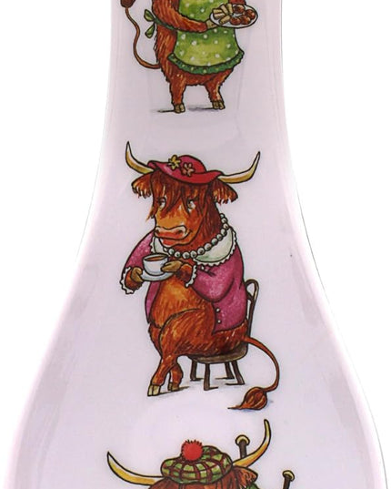 SPOON REST HIGHLAND COW