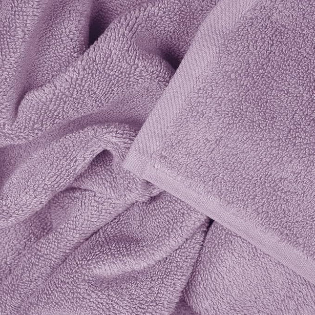 Luxury Zero Twist Egyptian Cotton Towels Bath Sheet Purple