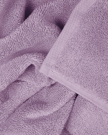Luxury Zero Twist Egyptian Cotton Bath Towel - Heather