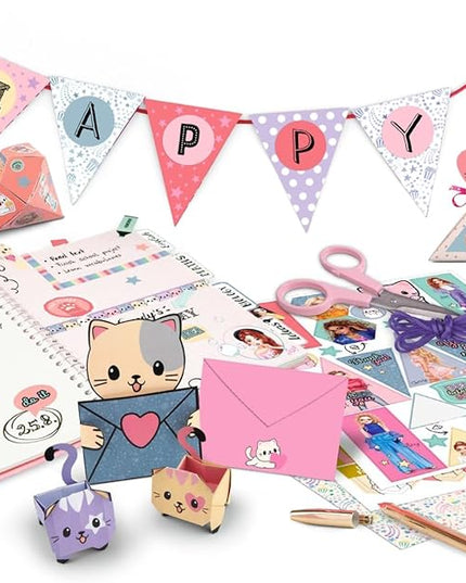 Depesche 12581 TOPModel Cutie Star DIY Paper Fun Creative Book Set