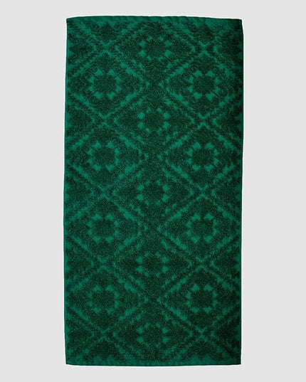 Country House Jacquard Bath Towel DARK GRREN