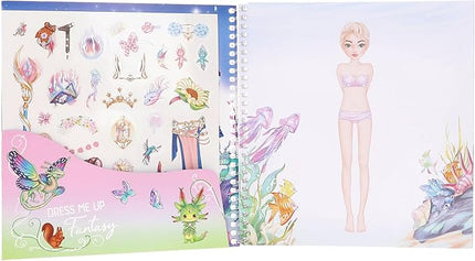 Depesche 13439 TOPModel Dress Me Up Fantasy Sticker Book