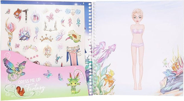 Depesche 13439 TOPModel Dress Me Up Fantasy Sticker Book