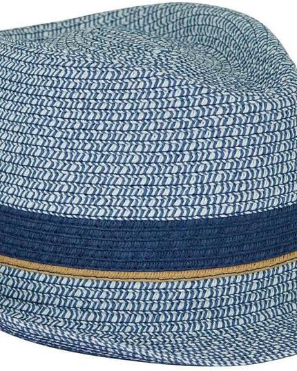 Men’s Straw Trilby Hat – Lightweight Summer Fedora Style