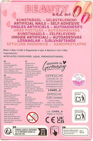 Depesche 13685 TOPModel Beauty and Me False Nails