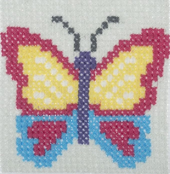 Learn To Cross Stitch Butterfly