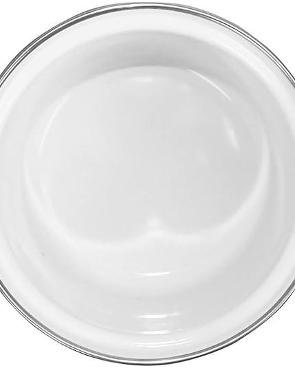 Calypso Basics 58500 Enamel Stock Pot with Glass Lid, 2.5 quart, Orange