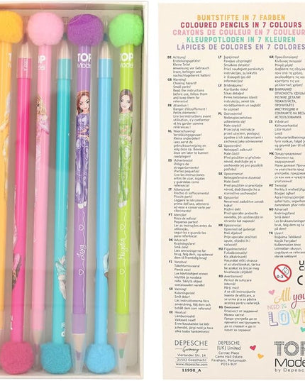 Depesche 11950 TOPModel Colouring Pencils Set