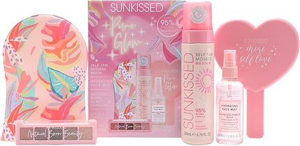 Sunkissed Pure Glow Medium Tanning Gift set