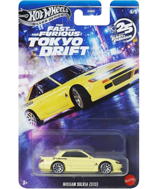 Hot Wheels Silver Series Fast & Furious Tokyo Drift Nissan Silvia S13 5/5