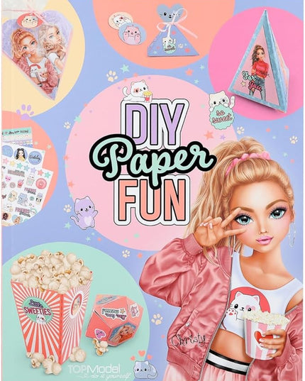 Depesche 12581 TOPModel Cutie Star DIY Paper Fun Creative Book Set