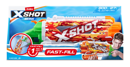 XSHOT Water Fast-Fill Skins Pump Action Assorted