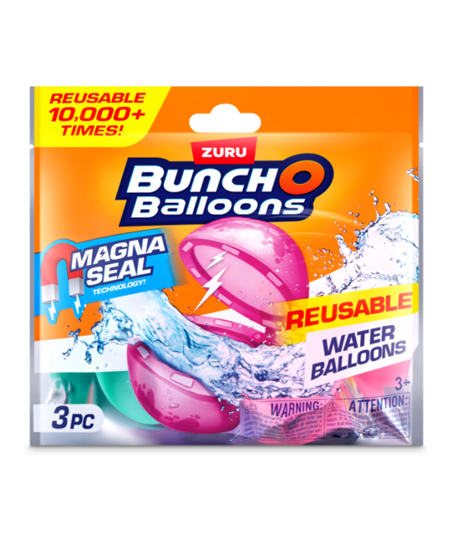 Bunch O Balloons Reusable Water Balloons 3 Pack