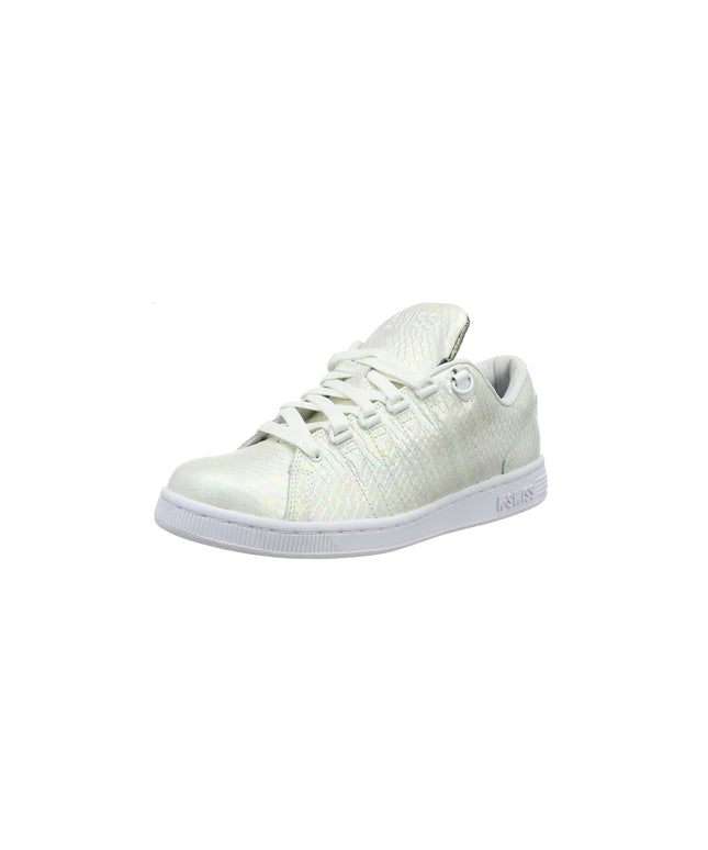 K-Swiss Women’s Classic Trainers – Iridescent White