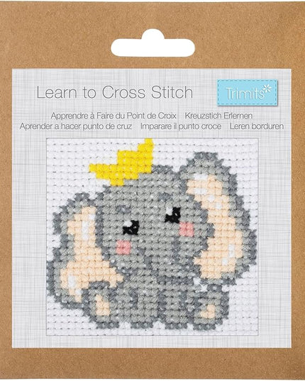 Counted Cross Stitch Kit: Elephant