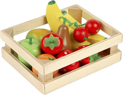 Tidlo Wooden Fruit Salad - Play Food Set