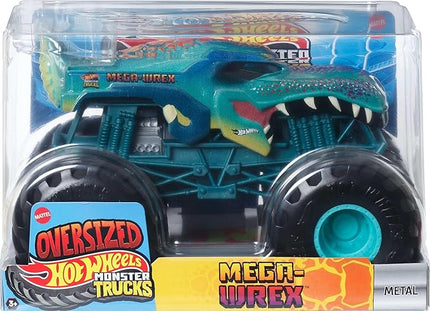 Hot Wheels Monster Trucks, Oversized Monster Truck, 1:24 Scale Die-Cast
