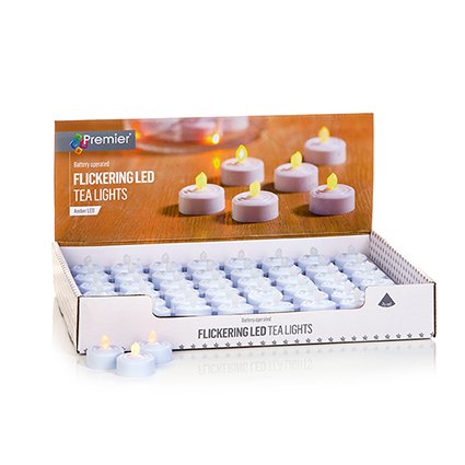 Flickering Tea Light In Try Me Box