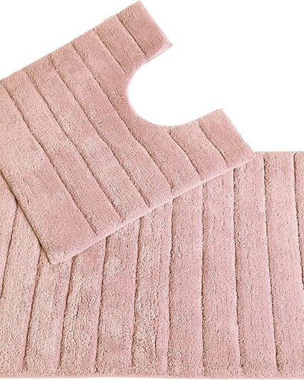 LINEAR RIB 2pc set BLUSH