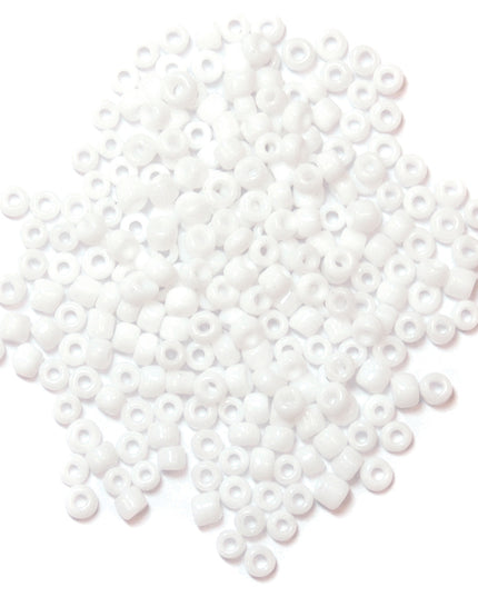 Extra Value: Beads: Seed: White