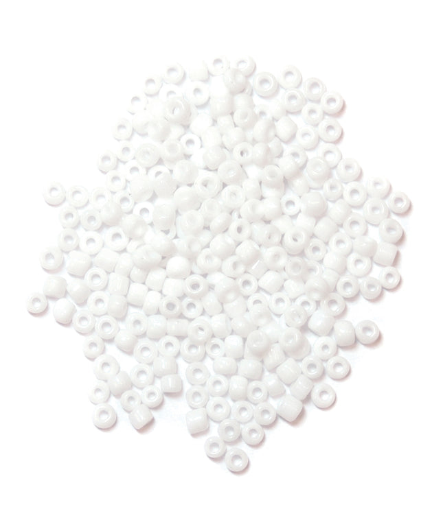 Extra Value: Beads: Seed: White
