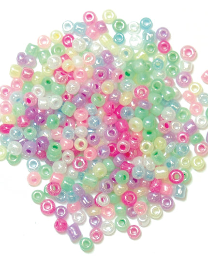 Extra Value: Beads: Seed: Assorted Pastel
