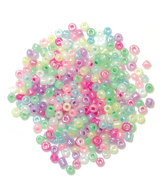 Extra Value: Beads: Seed: Assorted Pastel